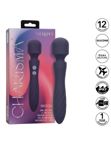 CALEXOTICS - CHARISMA MYSTIQUE MASSAGER DUAL MOTORS 12 FUNCTIONS 20