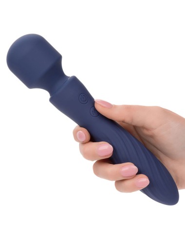 CALEXOTICS - CHARISMA MYSTIQUE MASSAGER DUAL MOTORS 12 FUNCTIONS 20,5 CM X 4.5 CM PURPLE