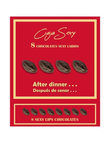 DIABLO PICANTE - BOX OF 8 VAGINA-SHAPED CHOCOLATES