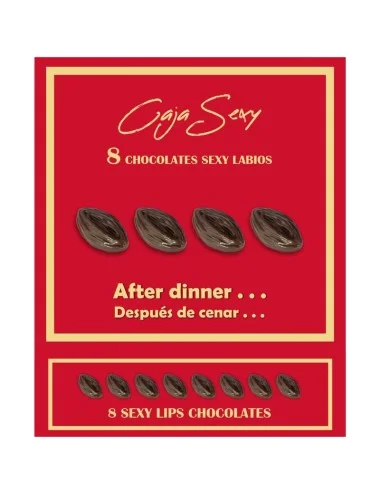 DIABLO PICANTE - BOX OF 8 VAGINA-SHAPED CHOCOLATES