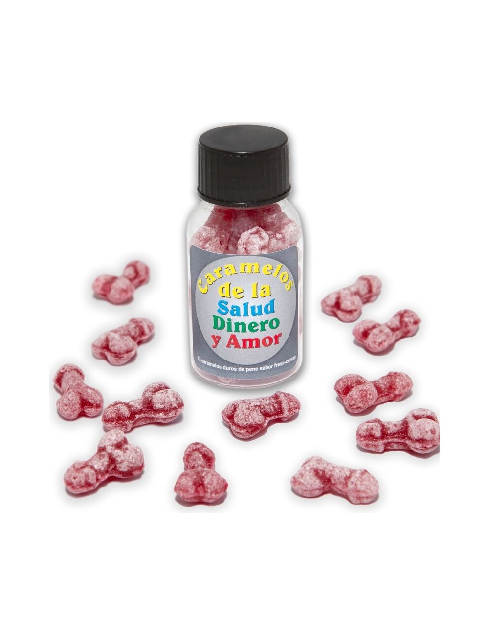 DIABLO PICANTE - 12 HEALTH-MONEY-LOVE CANDIES PENIS SHAPE STRAWBERRY/CHERRY DIABLO PICANTE - 12 HEALTH-MONEY-LOVE CANDIES PENIS SHAPE STRAWBERRY/CHERRY