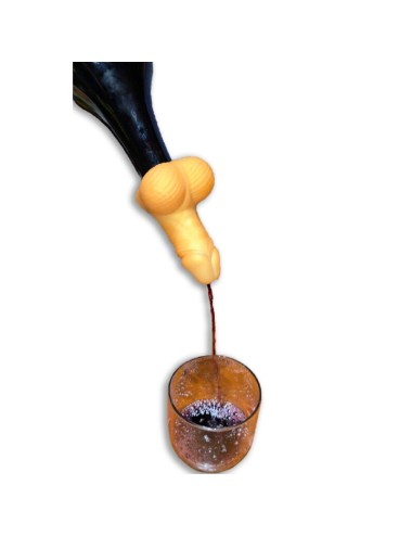 DIABLO PICANTE - GOLDEN PENIS WINE DECANTER