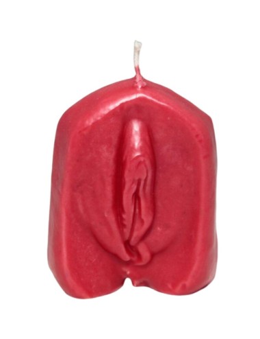 DIABLO PICANTE - VAGINA SHAPED CANDLE RED