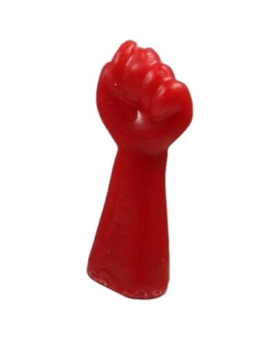 DIABLO PICANTE - FIST SHAPED CANDLE RED