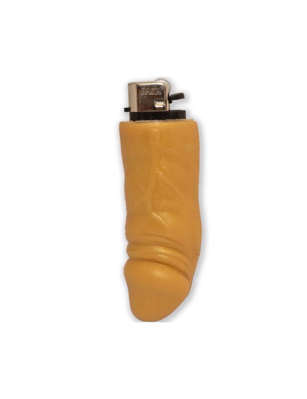 DIABLO PICANTE - GOLDEN PENIS-SHAPED RECHARGEABLE LIGHTER