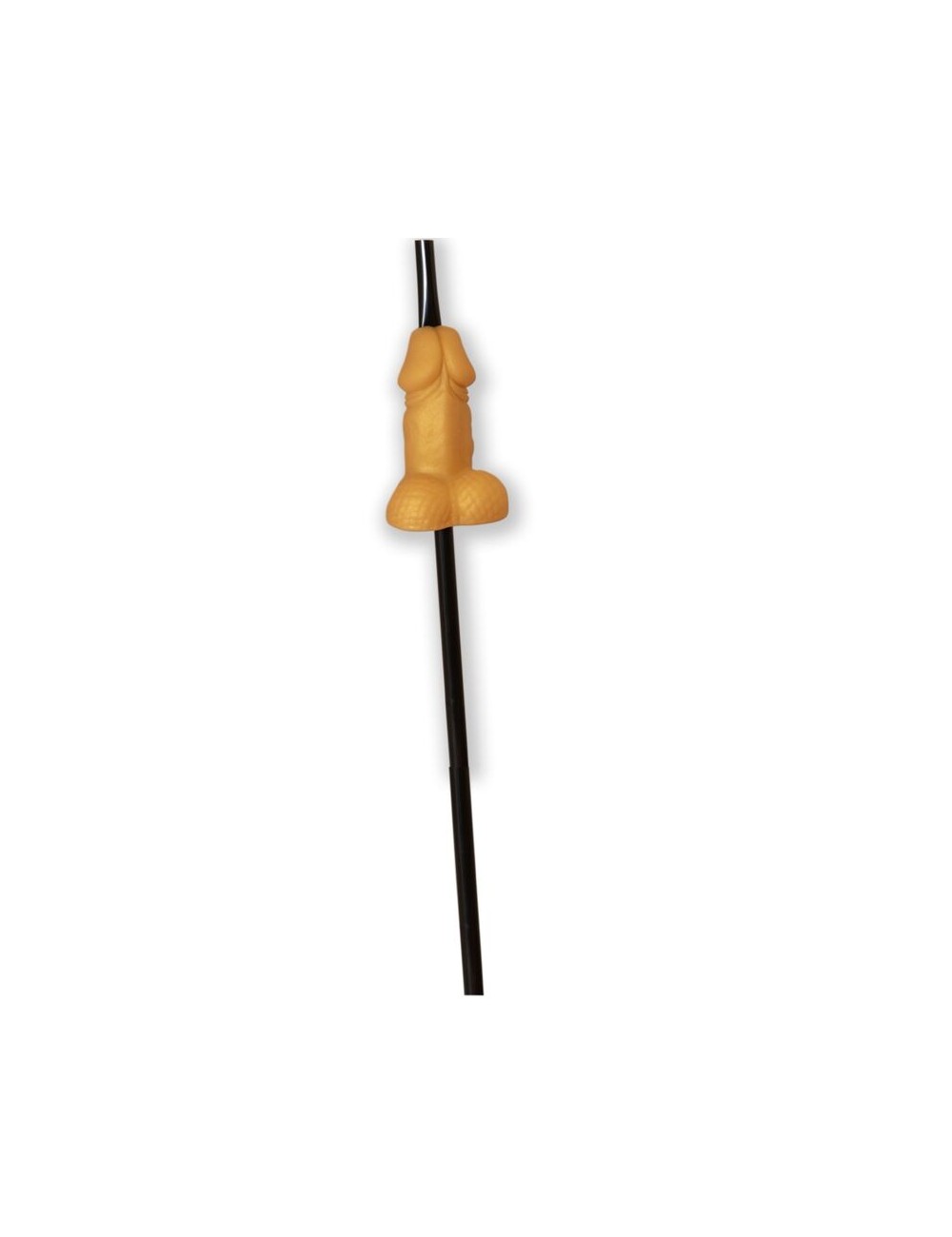 DIABLO PICANTE - GOLDEN PENIS SHAPED STRAW DIABLO PICANTE - GOLDEN PENIS SHAPED STRAW