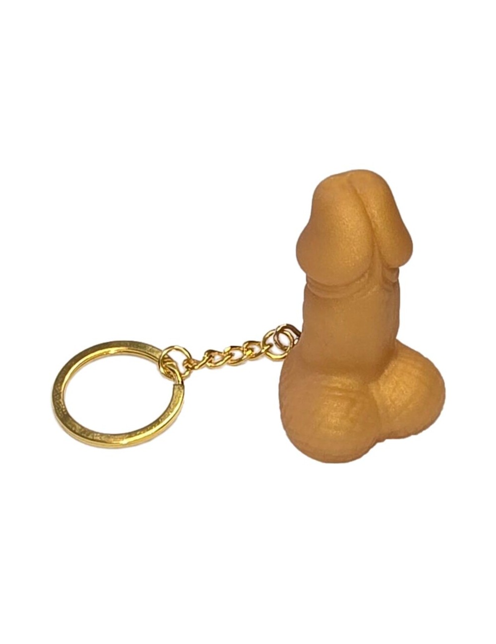 DIABLO PICANTE - GOLDEN PENIS SHAPED KEYCHAIN