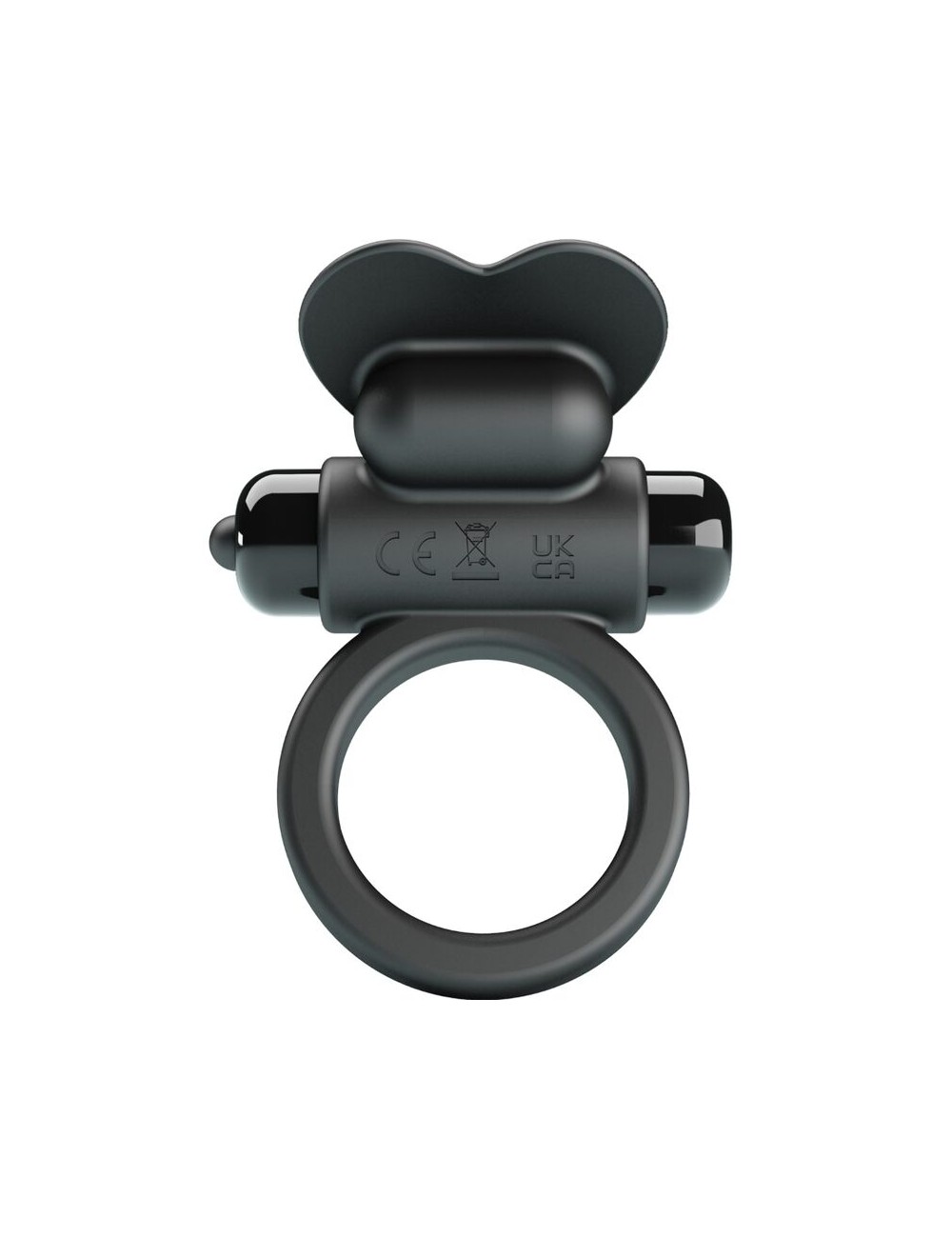 PRETTY LOVE - DEBONAIRE VIBRATING RING RABBIT 10 VIBRATIONS BLACK PRETTY LOVE - DEBONAIRE VIBRATING RING RABBIT 10 VIBRATIONS BLACK