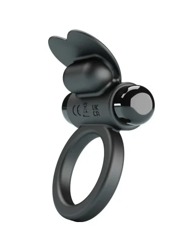 PRETTY LOVE - DEBONAIRE VIBRATING RING RABBIT 10 VIBRATIONS BLACK