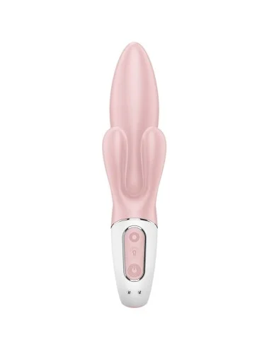 SATISFYER - AIR PUMP BUNNY 3 INFLATABLE RABBIT VIBRATOR PINK