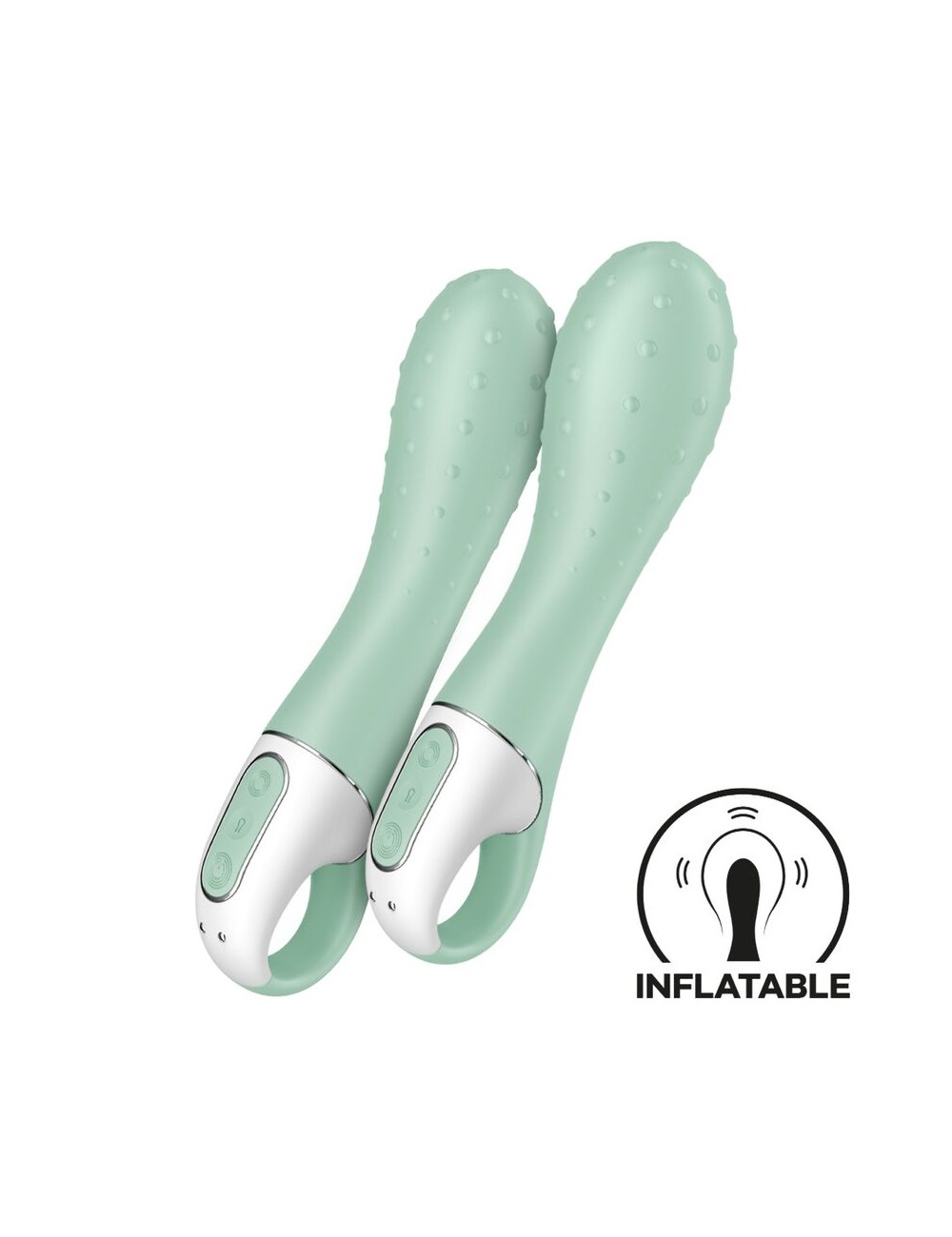 SATISFYER - AIR PUMP VIBRATOR 3 INFLATABLE G POINT MINT SATISFYER - AIR PUMP VIBRATOR 3 INFLATABLE G POINT MINT