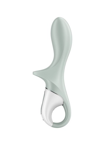 SATISFYER - AIR PUMP BOOTY 3 INFLATABLE ANAL VIBRATOR GREYGREEN