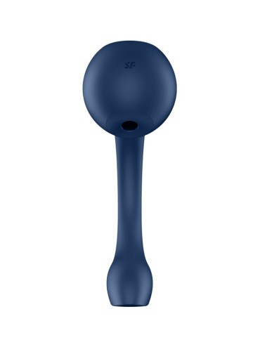 SATISFYER - PRO+ WAVE 4 G-SPOT & AIR PULSE STIMULATOR FREE APP DARK BLUE