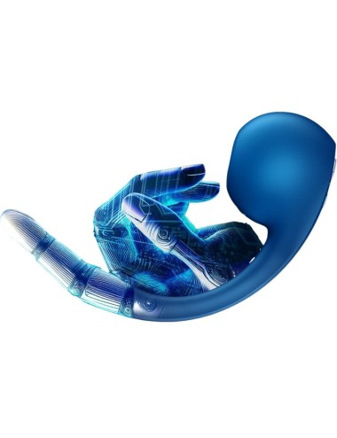 SATISFYER - PRO+ WAVE 4 G-SPOT & AIR PULSE STIMULATOR FREE APP DARK BLUE