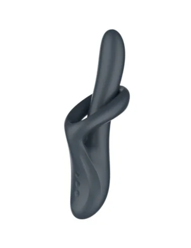 SATISFYER - HEAT FLEX 4 HEAT EFFECT VIBRATOR 12 VIBRATIONS GREY
