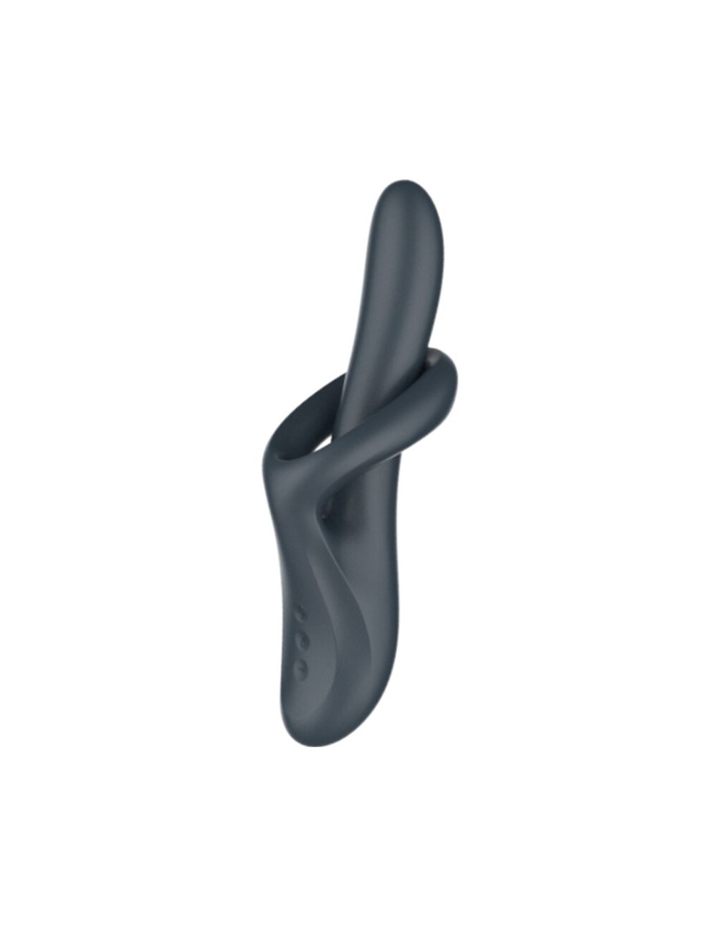 SATISFYER - HEAT FLEX 4 HEAT EFFECT VIBRATOR 12 VIBRATIONS GREY SATISFYER - HEAT FLEX 4 HEAT EFFECT VIBRATOR 12 VIBRATIONS GREY