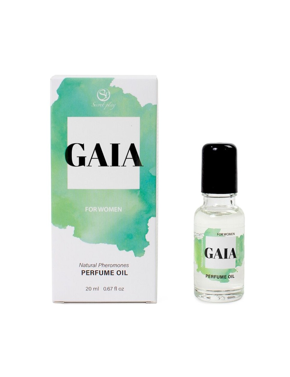 SECRETPLAY - GAIA NATURAL PERFUME PHEROMONES IN OIL FOR WOMEN 20 ML