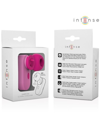 INTENSE - SABRINA CLIT STIMULATOR PINK