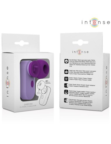 INTENSE - SABRINA CLIT STIMULATOR PURPLE