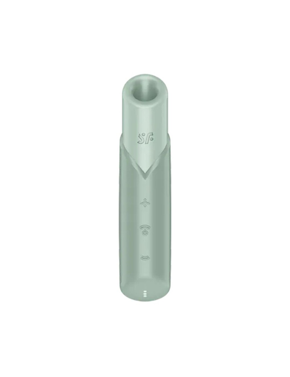 SATISFYER - NAUGHTY KISS WAVE CLITORIS STIMULATOR AQUAMARINE