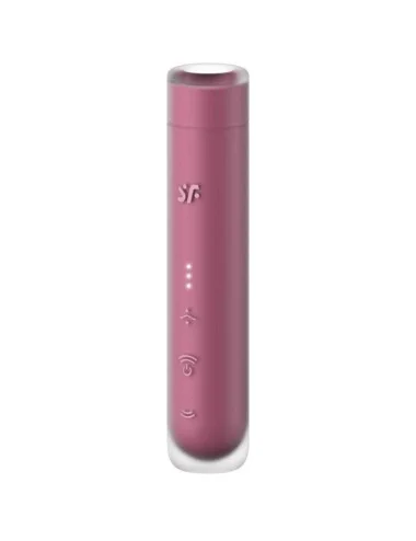 SATISFYER - FIRST KISS WAVE CLITORIS STIMULATOR GARNET