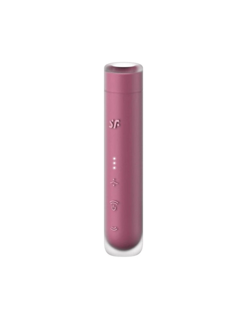 SATISFYER - FIRST KISS WAVE CLITORIS STIMULATOR GARNET