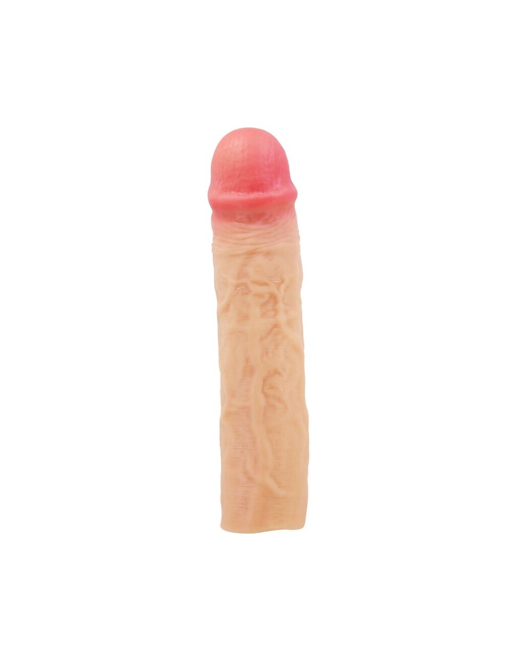 PRETTY LOVE - DEREK PENIS SLEEVE WITH 7.6 CM EXTENSION FLESH