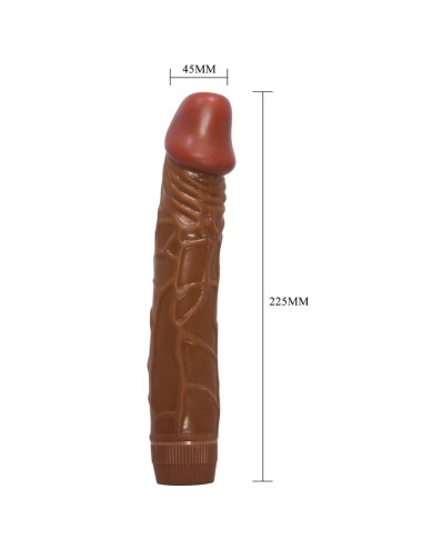 BAILE - BOB REALISTIC VIBRATOR 22.5 CM MULATTO
