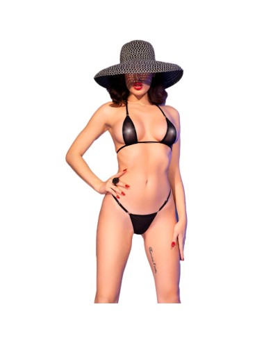 CHILIROSE - CR 4840 MICRO BIKINI BLACK S/M