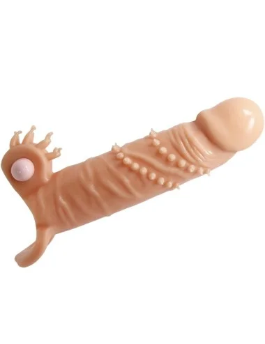 PRETTY LOVE - CONNOR PENIS SLEEVE + CLITORIS STIMULATOR FLESH