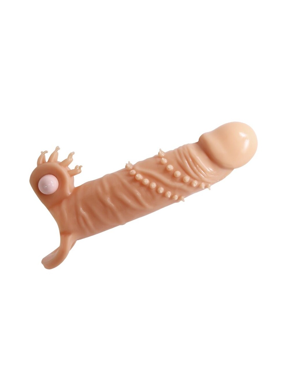 PRETTY LOVE - CONNOR PENIS SLEEVE + CLITORIS STIMULATOR FLESH PRETTY LOVE - CONNOR PENIS SLEEVE + CLITORIS STIMULATOR FLESH