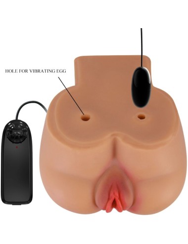 CRAZY BULL - KYLIE ASS VIBRATOR WITH REALISTIC VAGINA AND ANUS FLESH REMOTE CONTROL