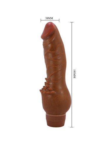 BAILE - BARBARA REALISTIC VIBRATOR 19.5 CM MULATTO