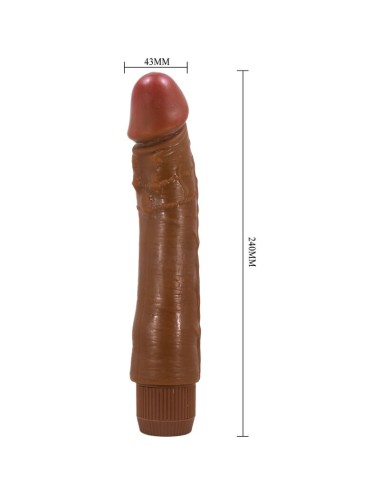 BAILE - DYBBUK REALISTIC VIBRATOR 24 CM MULATTO