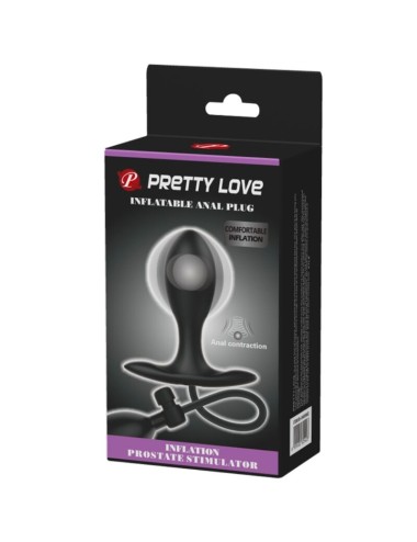 PRETTY LOVE - INFLATABLE ANAL PLUG BLACK