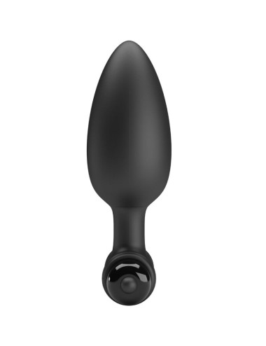 PRETTY LOVE - VIBRA BUTT PLUG 2 ANAL PLUG 10 VIBRATIONS BLACK
