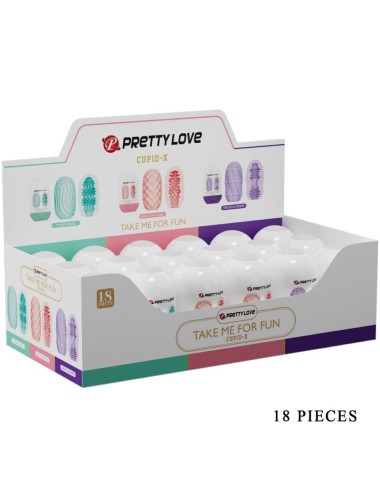 PRETTY LOVE - CUPID X 18 MALE MASTURBATORS DIFFERENT TEXTURES