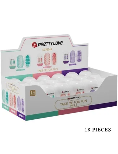 PRETTY LOVE - CUPID X 18 MALE MASTURBATORS DIFFERENT TEXTURES