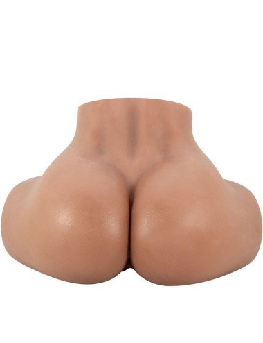 CRAZY BULL - HAILEY VIBRATOR BUTT WITH REALISTIC VAGINA AND ANUS MULATTO CONTROL REMOTO