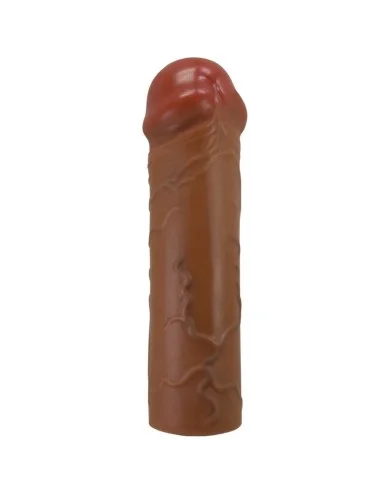 PRETTY LOVE - NILE PENIS SLEEVE WITH 2.5 CM EXTENSION MULATTO