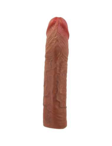 PRETTY LOVE - CHELSEA PENIS SLEEVE WITH 7.6 CM EXTENSION MULATTO