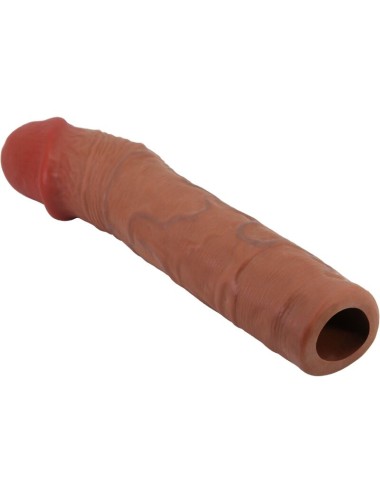 PRETTY LOVE - CHELSEA PENIS SLEEVE WITH 7.6 CM EXTENSION MULATTO