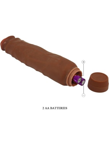 BAILE - JACK REALISTIC VIBRATOR 26 CM MULATTO