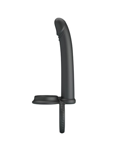 PRETTY LOVE - DILLION DOUBLE PENETRATION DOUBLE COCK RING BLACK
