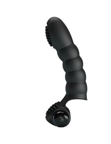 PRETTY LOVE - ALEXANDER FINGER VIBRATOR 10 VIBRATIONS BLACK