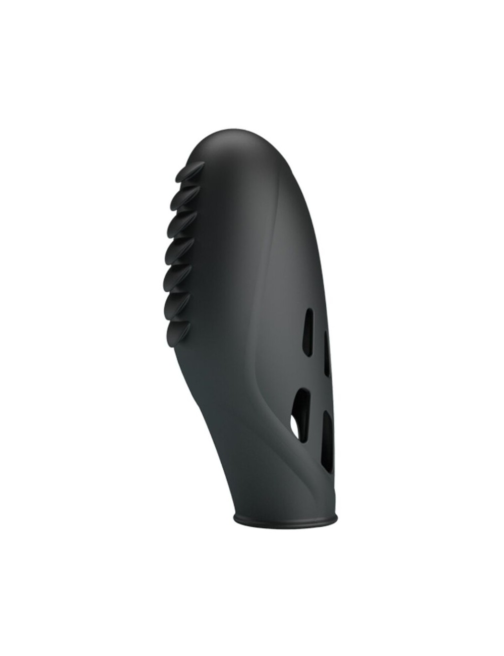 PRETTY LOVE - GILO SILICONE FINGER VIBRATOR BLACK