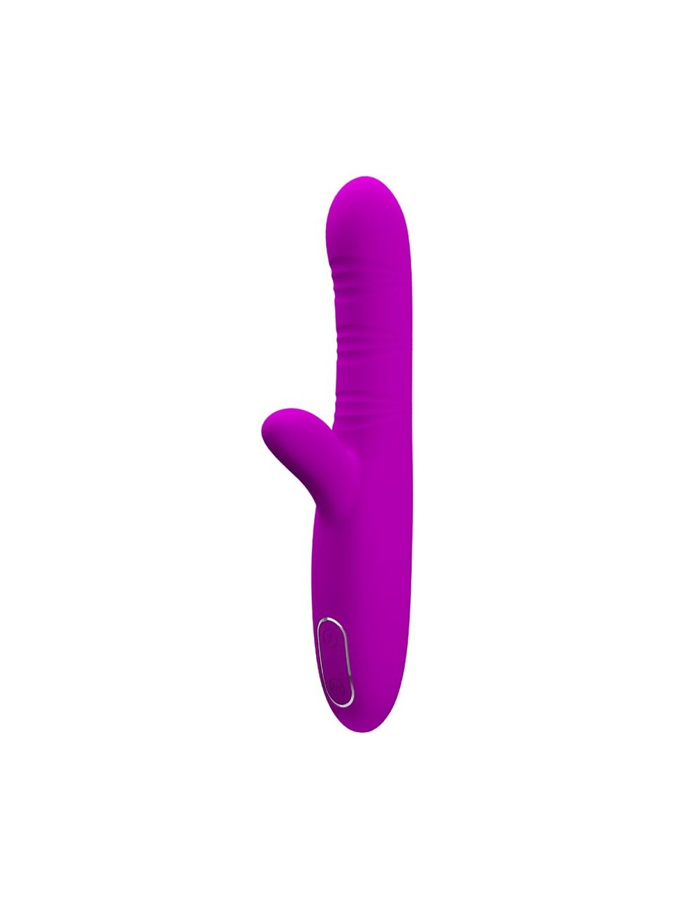 PRETTY LOVE - ANGELIQUE MULTIFUNCTION VIBRATOR + CLITORIS STIMULATOR PURPLE