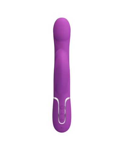 PRETTY LOVE - 4 IN 1 MULTIFUNCTION VIBRATOR & STIMULATOR PURPLE