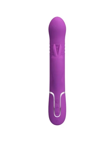 PRETTY LOVE - COALE 4 IN 1 MULTIFUNCTION RABBIT VIBRATOR  PURPLE