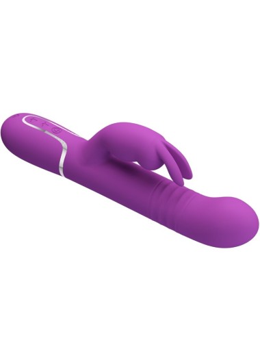 PRETTY LOVE - COALE 4 IN 1 MULTIFUNCTION RABBIT VIBRATOR  PURPLE